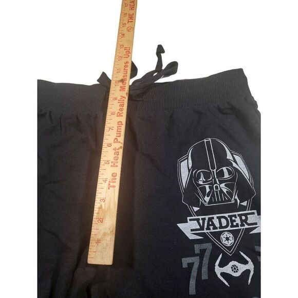 Disney Star Wars Sweatpants Men Sz M Vader The Dark‎ Side Of The Force 77 - Picture 4 of 7